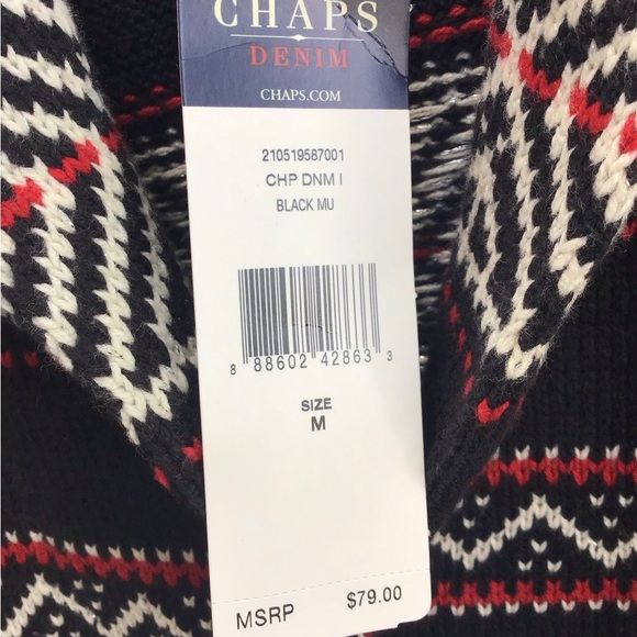 Chaps sweater vest medium - Picture 2 of 6